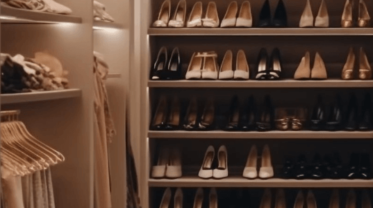 modern fashion collection clean elegant retail boutique generated by ai