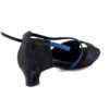 Pro Dance Shoes Basic Black Blue s 116B 03